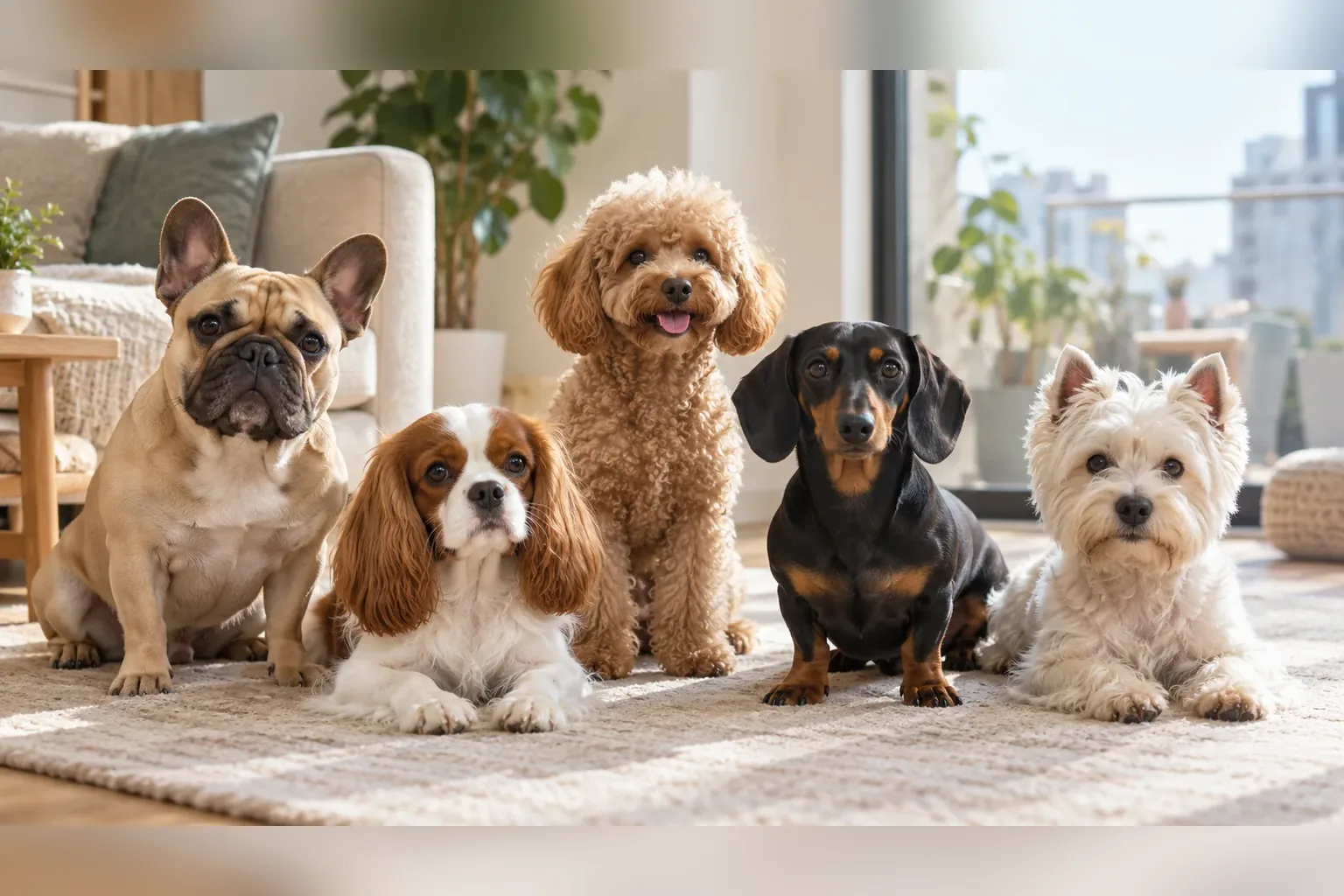 Best Dog Breeds for Apartments, dog guide and care information