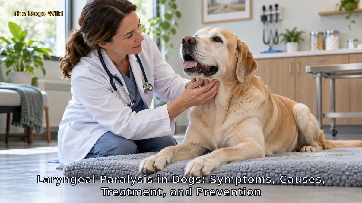 Laryngeal Paralysis in Dogs: Symptoms, Causes, Treatment, and Prevention