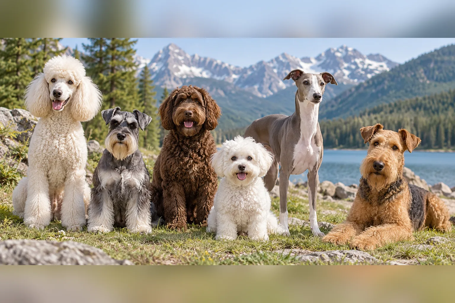 Low-Shedding Dog Breeds, dog guide and care information