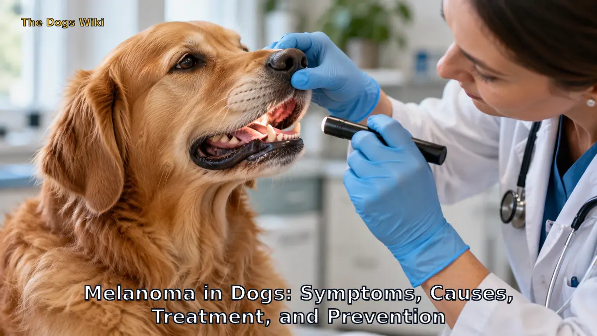 Melanoma in Dogs: Symptoms, Causes, Treatment, and Prevention