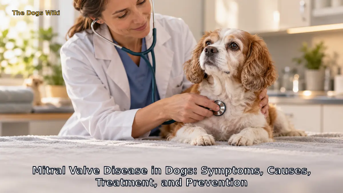 Mitral Valve Disease in Dogs: Symptoms, Causes, Treatment, and Prevention